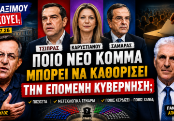 Ο Νίκος Νικολόπουλος και ο Παναγιώτης Αποστόλου συζητούν τις πολιτικές εξελίξεις και τα πιθανά νέα κόμματα των Αλέξη Τσίπρα, Μαρίας Καρυστιανού και Αντώνη Σαμαρά στην εκπομπή «Το Μαξίμου Ακούει».